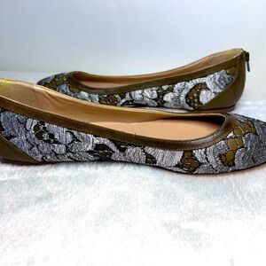 J. Crew Factory Ballet Lace Flats